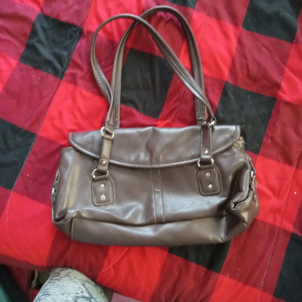 Brown handbag